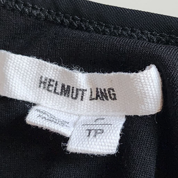HELMUT LANG Faint Black Sleeveless Midi Dress S - Picture 11 of 12